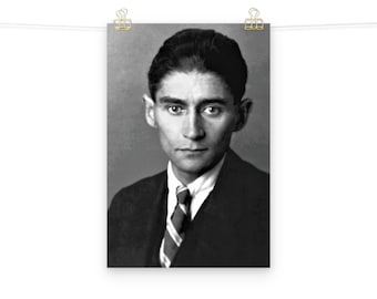 Póster mate de Franz Kafka