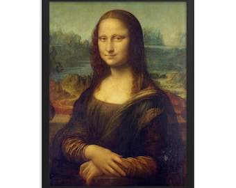 モナリザ レオナルド ダ ヴィンチ ルネッサンス クラシック絵画 木製
