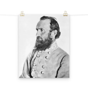 Stonewall Jackson Matte Poster