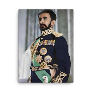 Haile Selassie I Canvas