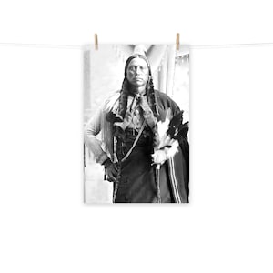 Chief Quanah Parker (Comanche Nation) Matte Poster