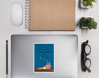 Celestial Eyes by Francis Cugat Sticker