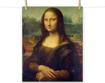モナリザ プリント - デジタル修復 | レオナルド ダ ヴィンチ