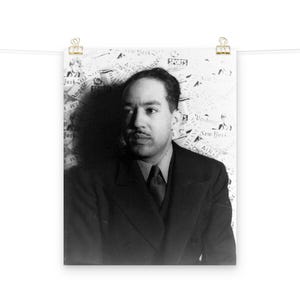 Langston Hughes Matte Poster