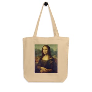 Mona Lisa by Leonardo da Vinci Eco Tote Bag