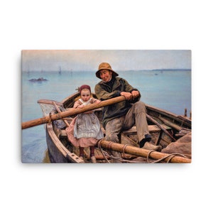Helping Hand By Emile Renouf Canvas