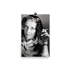 Hannah Arendt Matte Poster