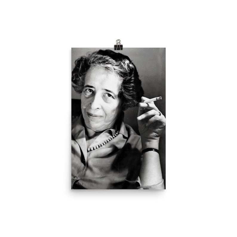 Hannah Arendt Matte Poster