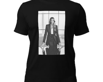 First Lady Melania Trump Official Portrait 2025 Unisex T-Shirt Bella+Canvas (Made in USA)