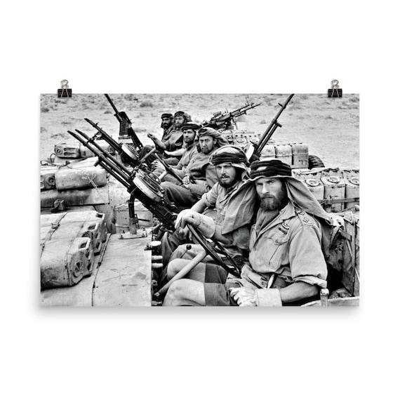 Special Air Service SAS in North Africa World War II Matte Poster