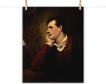 Lord Byron Matte Poster