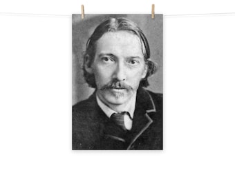 Robert Louis Stevenson Matte Poster