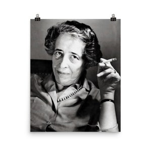 Hannah Arendt Matte Poster