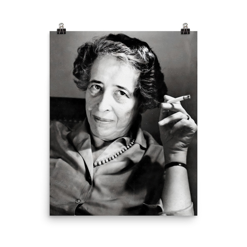 Hannah Arendt Matte Poster