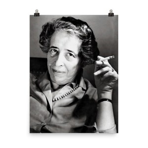 Hannah Arendt Matte Poster