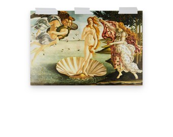 The Birth of Venus by Sandro Botticelli Matte Poster - Etsy