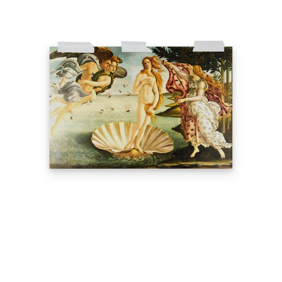 The Birth of Venus by Sandro Botticelli Matte Poster - Etsy
