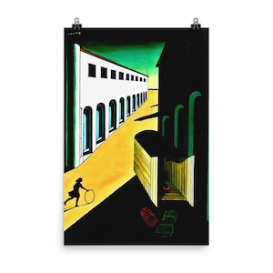 Mystery And Melancholy By Giorgio De Chirico Matte Poster