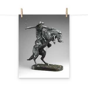 神*元様 （ブロンズ像）フレデリック・レミントン作　【ブロンコ・バスター】 神*元様 （ブロンズ像）フレデリック・レミントン作 【ブロンコ