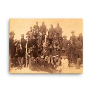 Buffalo Soldiers Canvas