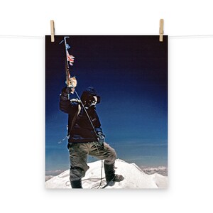Tenzing Norgay Matte Poster