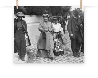 Clara Zetkin and Rosa Luxemburg Matte Poster