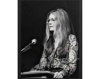 Gloria Steinem Framed Poster