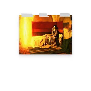 The Annunciation by Henry Ossawa Tanner Matte Poster