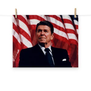 Ronald Reagan Matte Poster