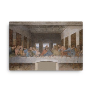 The Last Supper by Leonardo da Vinci Canvas