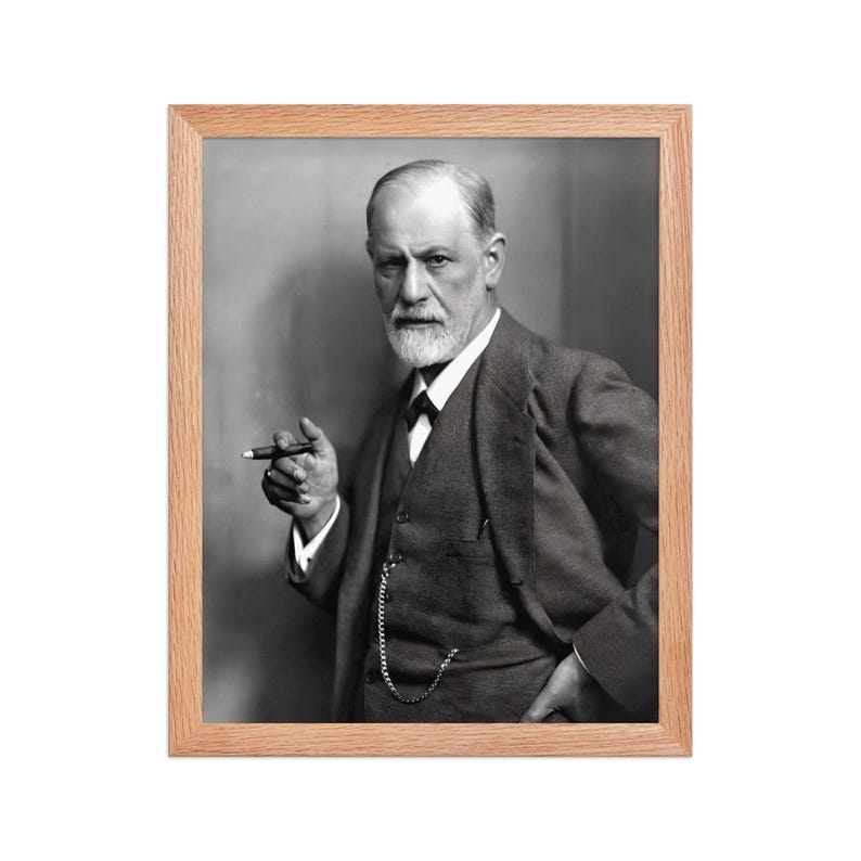 Sigmund Freud Framed Poster