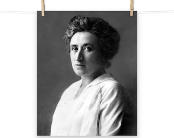 Póster mate de Rosa Luxemburgo