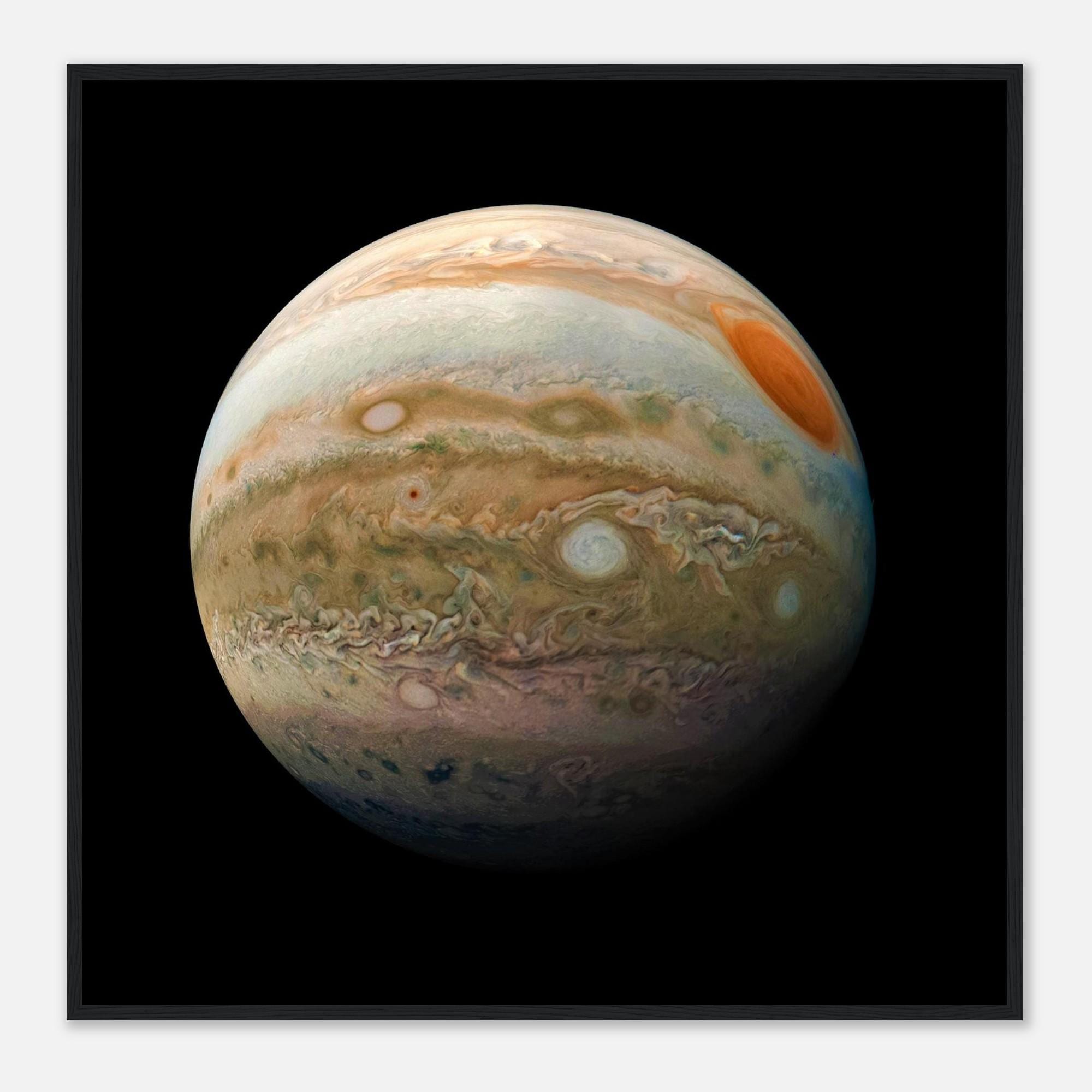 Planet Jupiter From the Juno Spacecraft Framed Poster - Etsy