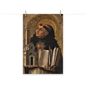 St. Thomas Aquinas Matte Poster