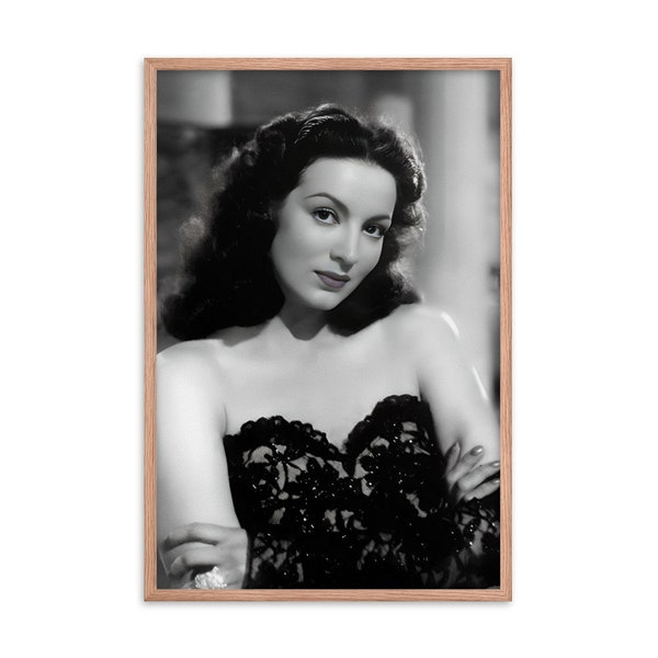 María Félix Framed Poster