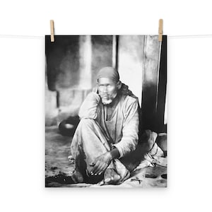 Sai Baba of Shirdi Matte Poster