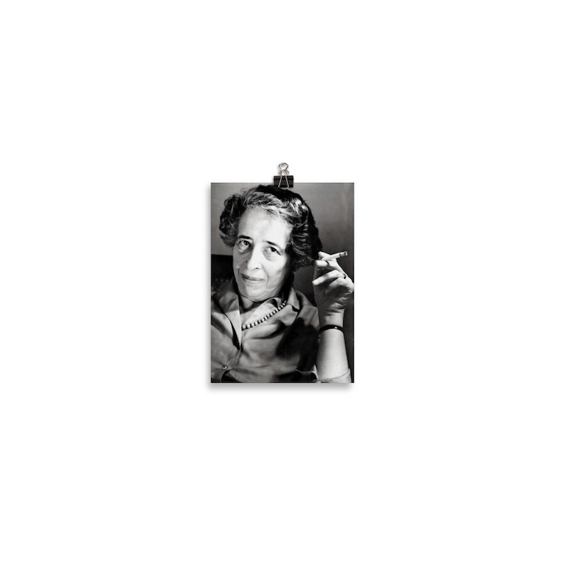 Hannah Arendt Matte Poster