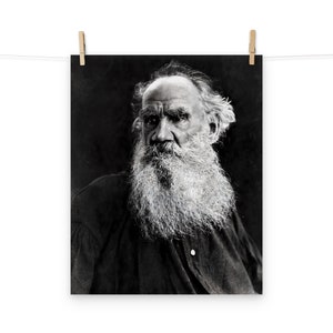Leo Tolstoy Matte Poster