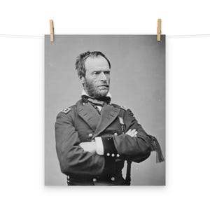 William Tecumseh Sherman Matte Poster