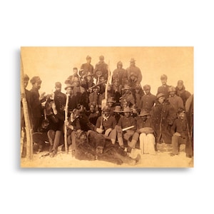 Buffalo Soldiers Matte Poster