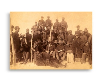 Póster mate de Buffalo Soldiers