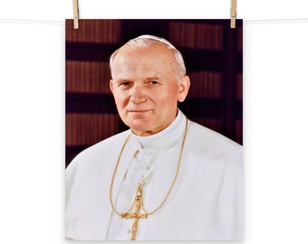 Pope John Paul II Matte Poster