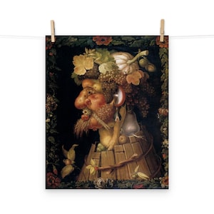 Herbst von Giuseppe Arcimboldo Matte Poster
