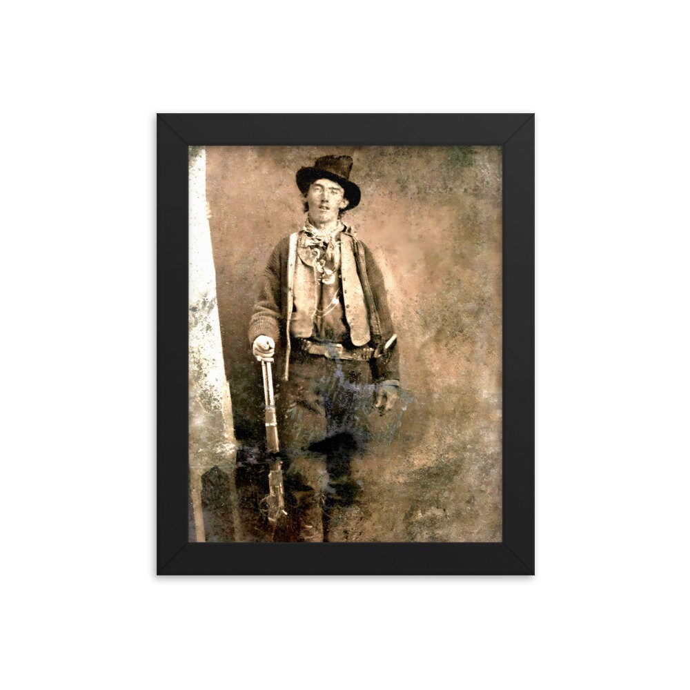ペーター佐藤 LITTLE BILLY カウボーイ 額入りアートポスター パズル il_fullxfull.6039524504_1r13.jpg