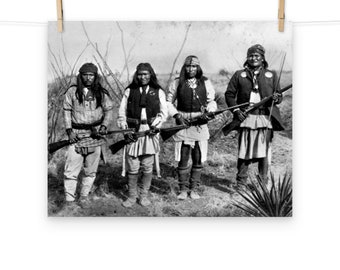 Gerónimo y sus Guerreros Póster Mate