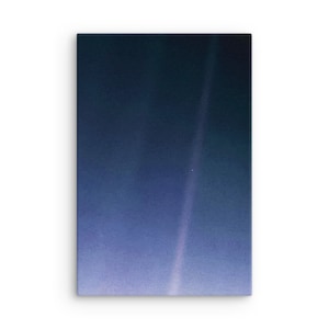 Pale Blue Dot Canvas