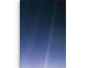 Pale Blue Dot Canvas
