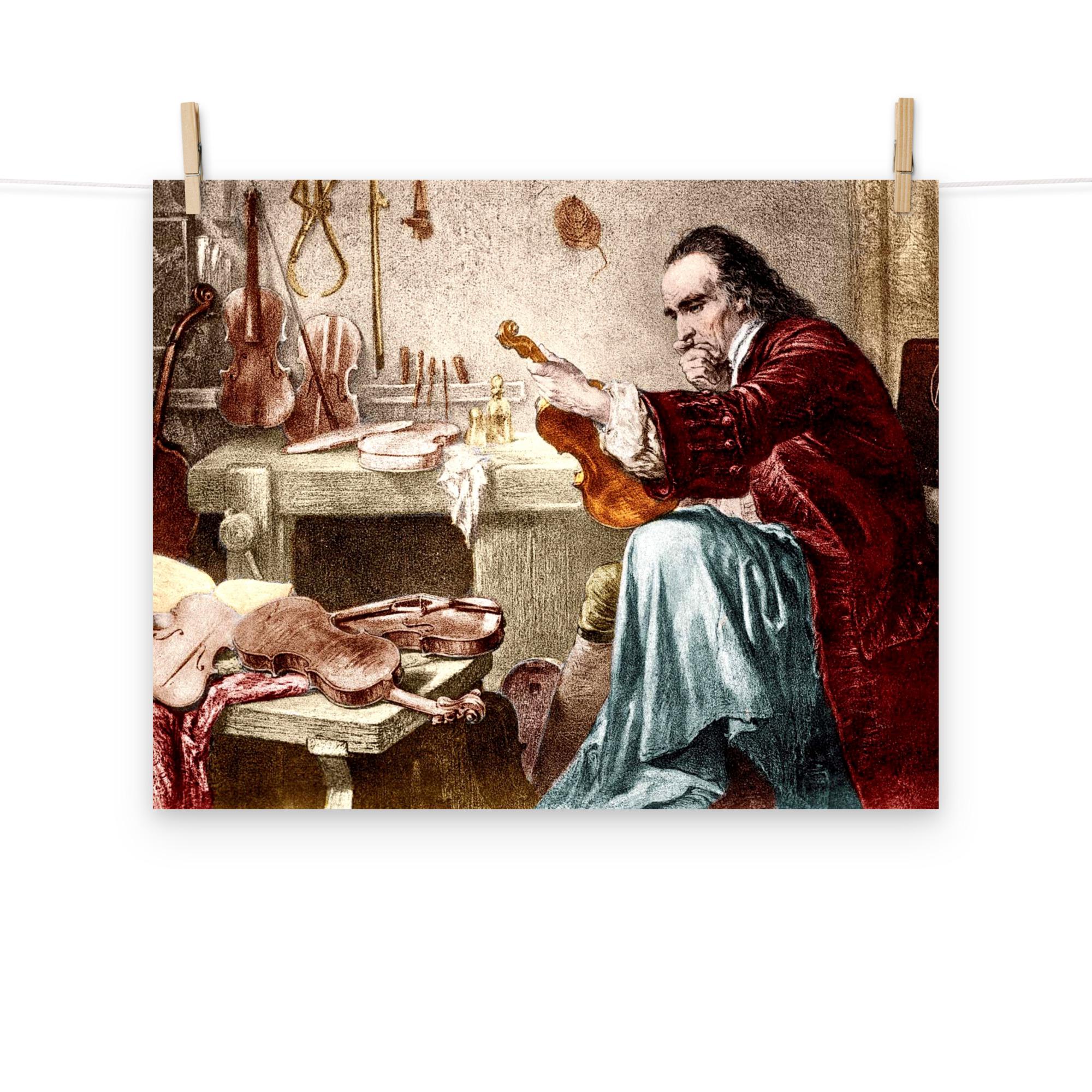 Antonio Stradivari Matte Poster - Etsy