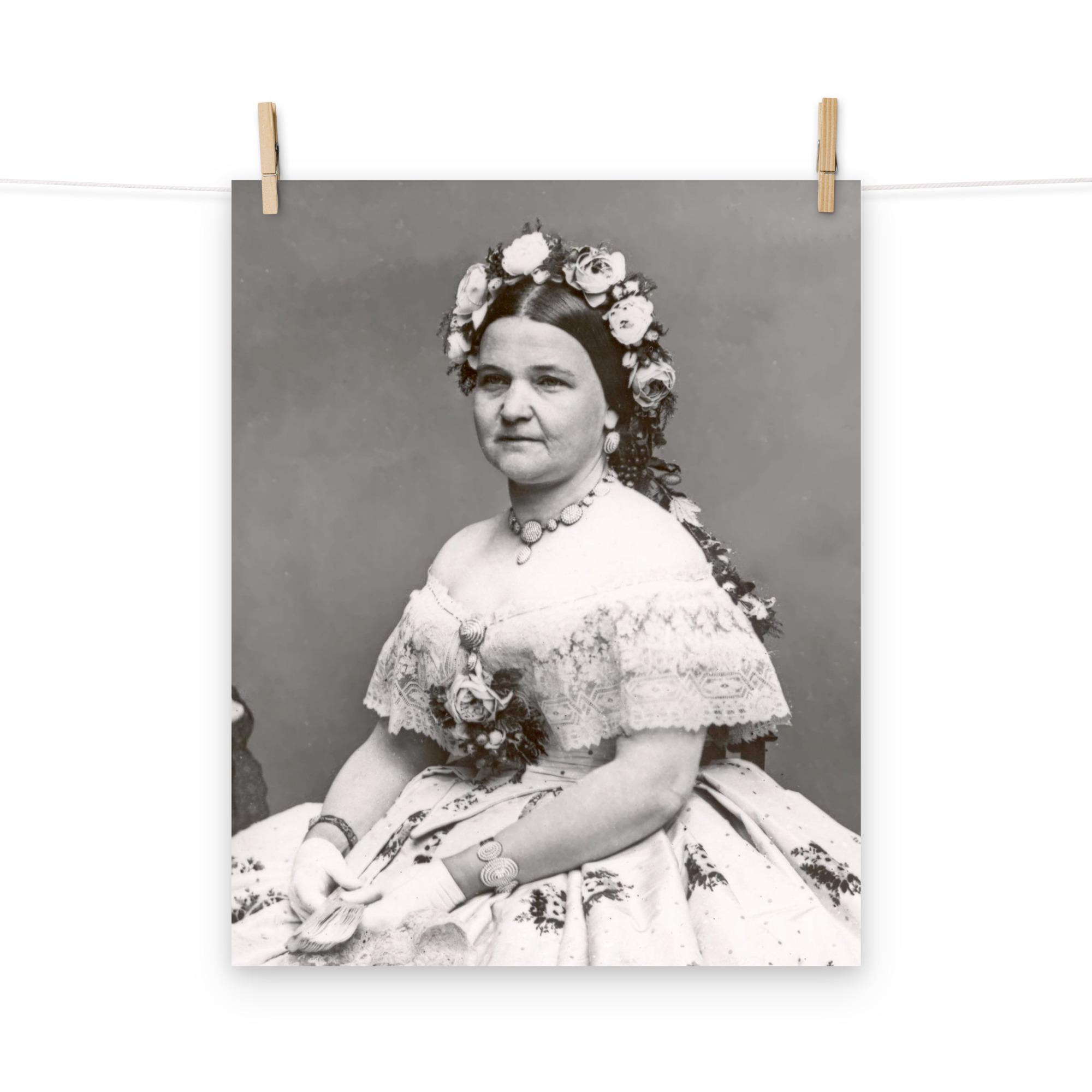 Mary Todd Lincoln Matte Poster