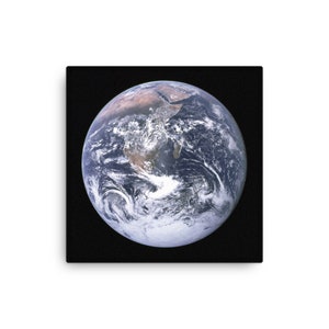Blue Marble Canvas